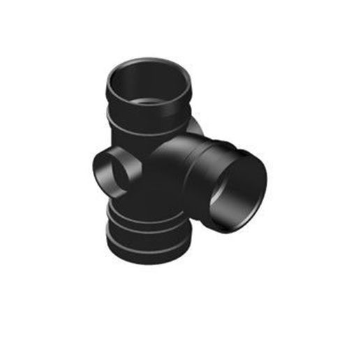 Picture of 82mm Single Branch(92 Deg) Black