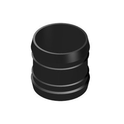 Picture of 110mm Straight Coupling Black