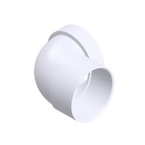 Picture of 110mm X 40mm 90 Deg Bnch Boss Adapt White