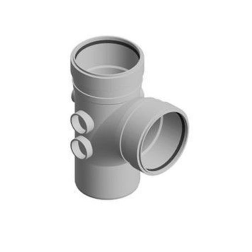 Picture of 160mm Sgt/Skt Single Branch 92.5dg Grey