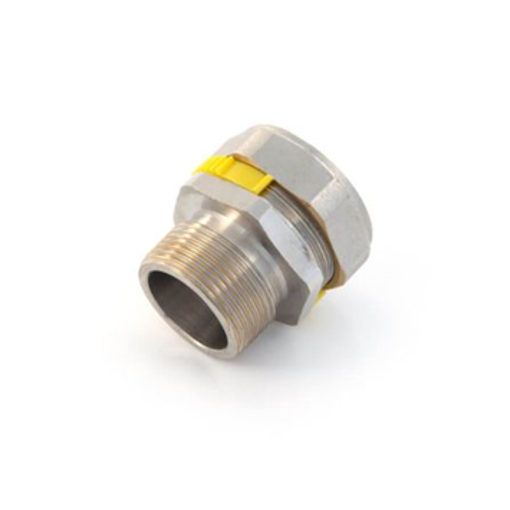 Picture of DN25 Gas Flex DZR Male Adaptor x 1" BSP
