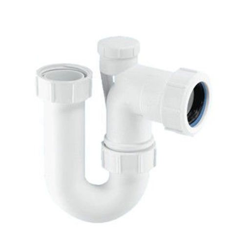 Picture of 1 1/2" McAlpine Tubular Swivel Anti-Syphon 'P' Trap