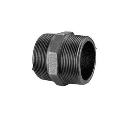 Picture of 15nb Blk Mall Hex Nipple 144