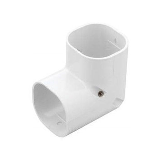 Picture of Inaba Denko 100mm 90Deg Elbow Bend - White