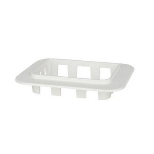 Picture of SpeediChannel (BBJ) Trunking White 70mm Wall Rosette