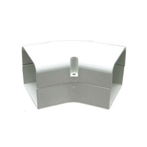 Picture of SpeediChannel (BBJ) Trunking White 105mm Flat Bend 45 Degree