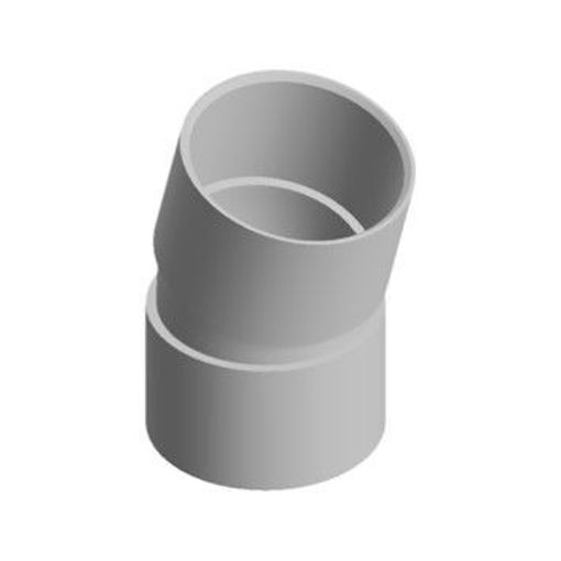 Picture of 50mm Sweep Bend (165 Deg) Grey