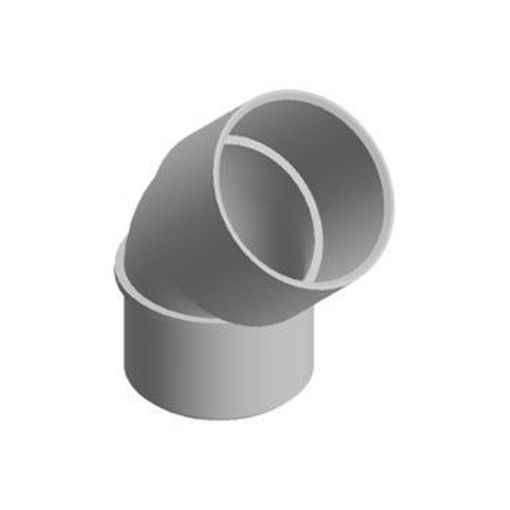 Picture of 50mm Spg/Skt Bend (135 Deg) Grey