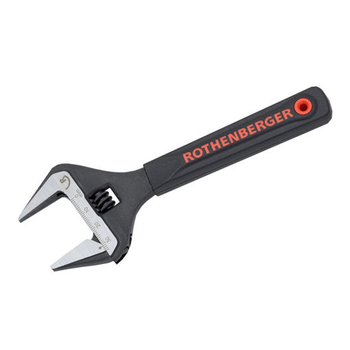 Picture of Rothenberger 4" Adjustable Wrench Wide Jaw