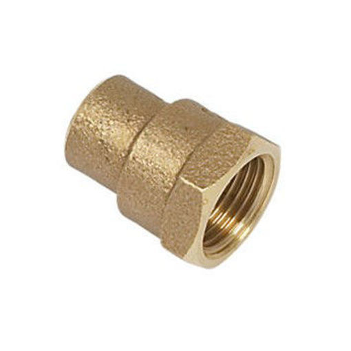 Solder Ring Insert Copper x Female BSP Adaptor