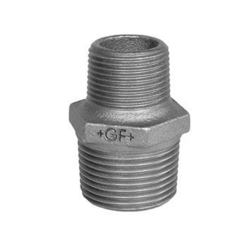 Picture of 10x8 Galv Mall Reducing Hex Nipple