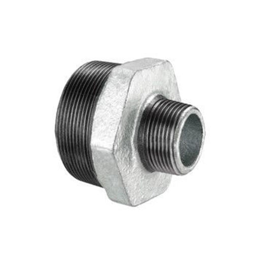 Picture of 50x40 Galv Mall Reducing Hex Nipple 145