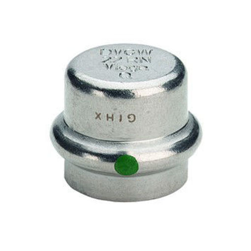 Picture of 54mm Sanpress Inox End Cap S/S 2356