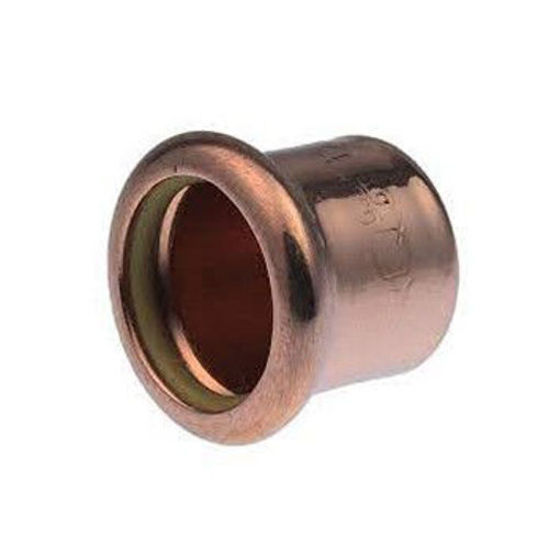 Picture of 108mm Xpress Copper *Gas* Stop End SG61
