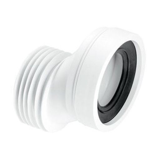Picture of 4" Offset WC Connector 40mm (WC-CON4A)
