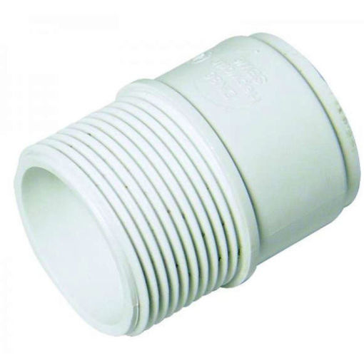 Picture of 40mm ABS Waste Male Iron Coupling White