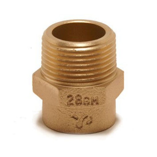 Picture of 22x3/4" Yorks Cu x Mi Adaptor YP3