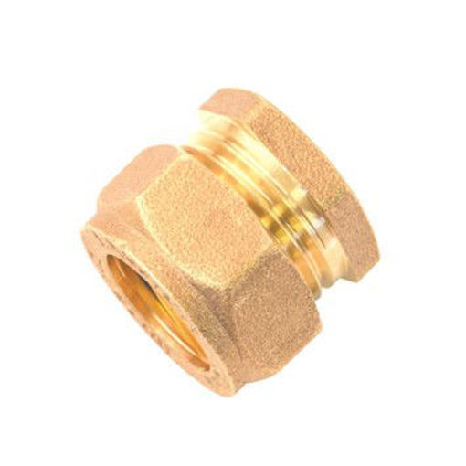 Picture of 28mm Brass Compression Stop End 651