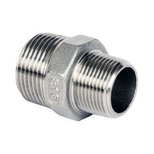 Picture of 2" x 1/2" Stainless Reducing Nipple