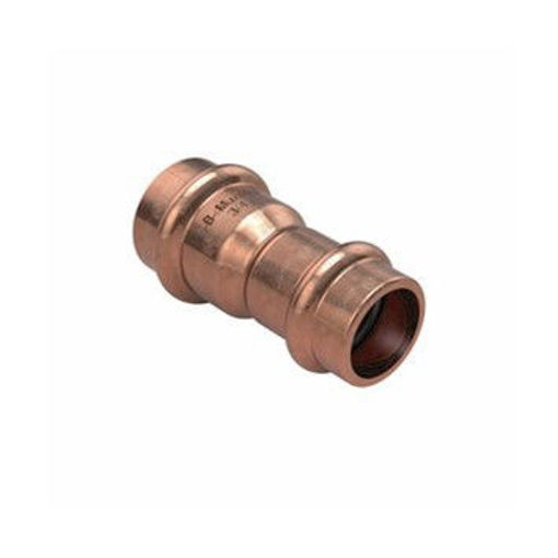 Picture of 1 1/8 x 3/4" Maxipro Copper Press Reducing Coupler (1)
