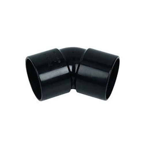 Picture of 50mm ABS Waste 135 Deg Bend Black