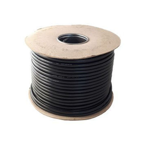Picture of 0.75mm CY 2 Core Screened Cable Black (100m Coil)