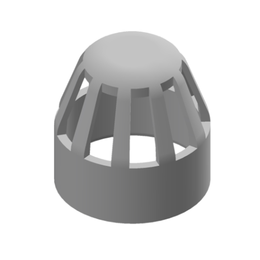 Picture of 50mm Vent Cowl Grey