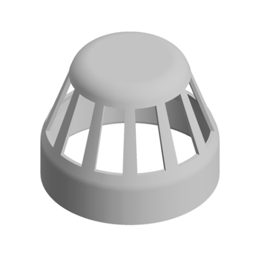 Picture of 110mm Vent Cowl Grey