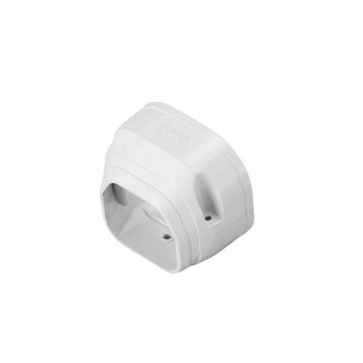 Picture of Inaba Denko 75mm Duct End - White