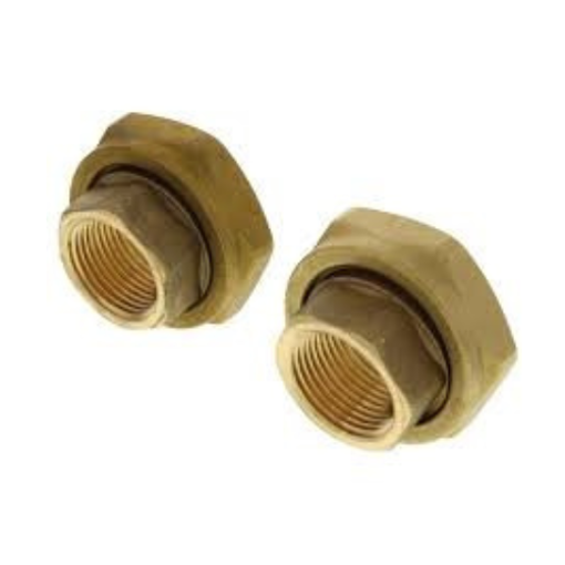 Picture of 1" BSP Brass Union Set (UP25B,TP32)