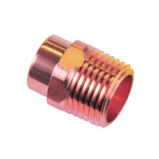 Picture of 7/8"x1/2" Copper Refrigeration Male Adaptor
