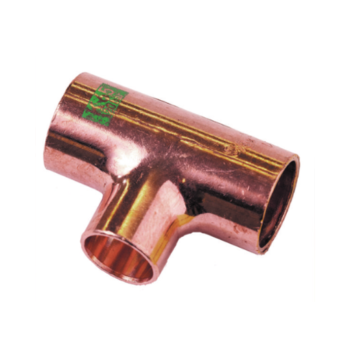 Picture of 7/8" x 7/8" x 1/2" K65 Copper Reducing Tee