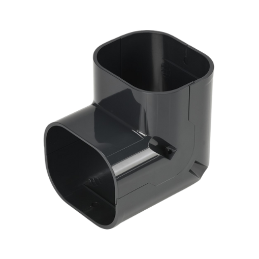 Picture of Inaba Denko 100mm 90Deg Elbow Bend - Anthracite Grey