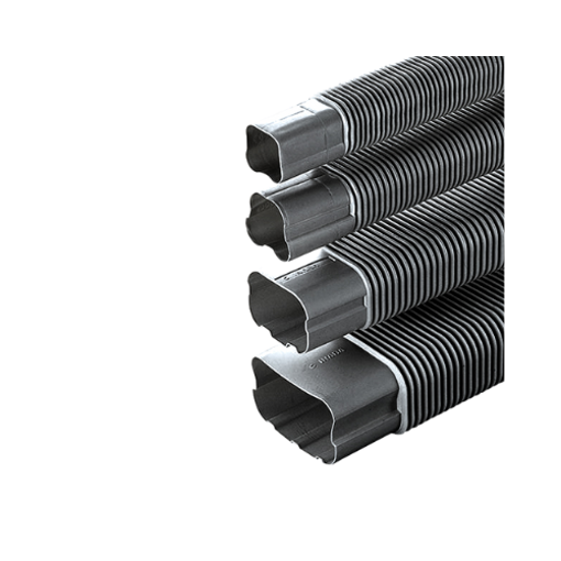 Picture of Inaba Denko 75mm x 500mm Flexible Joint - Anthracite Grey