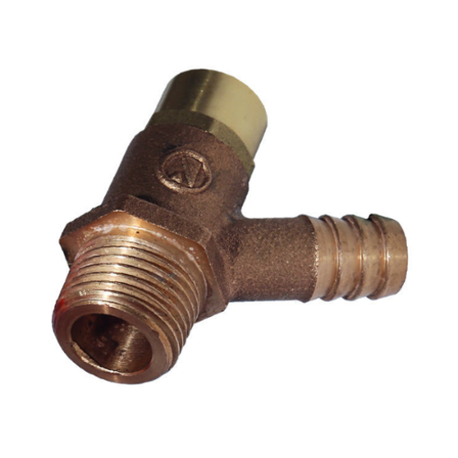 Picture of 1/2" Bsp DZR Brass Lockshield Drain Cock