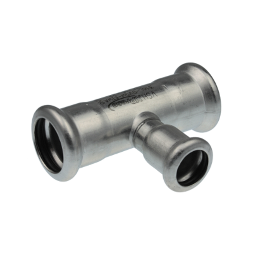 Picture of 76x42 Xpress Stainless Reducing Tee SS25