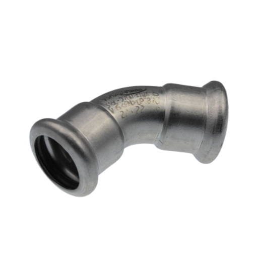 Picture of 89mm Xpress Stainless 45Deg Elbow SS21