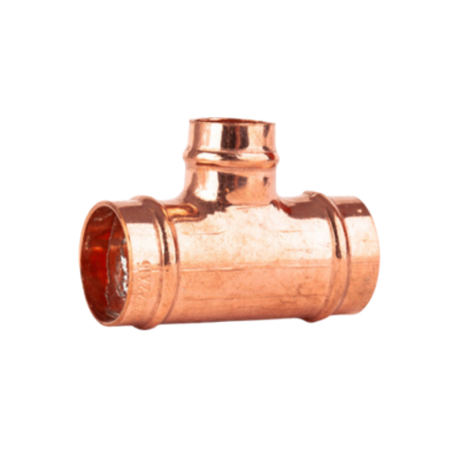 Picture of 54x22 CORE Solder Ring Tee Red Branch LF25