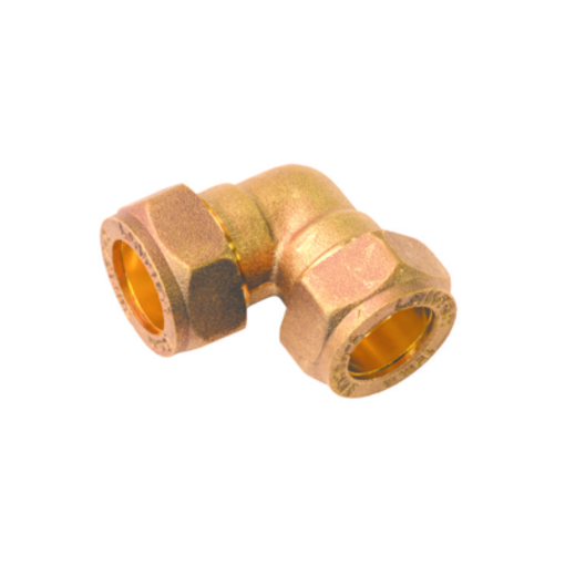 Picture of 15mm CORE Brass Compression Elbow 615