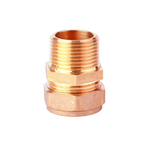 Picture of 22x1/2" CORE Brass Comp Male Adaptor 611