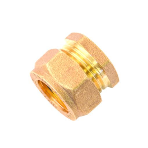Picture of 22mm CORE Brass Compression Stop End 651