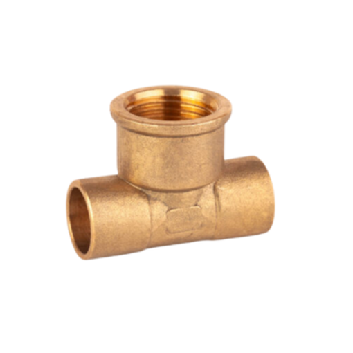 Picture of 22x1/2" CORE Solder Ring Fem Branch Tee LF30R