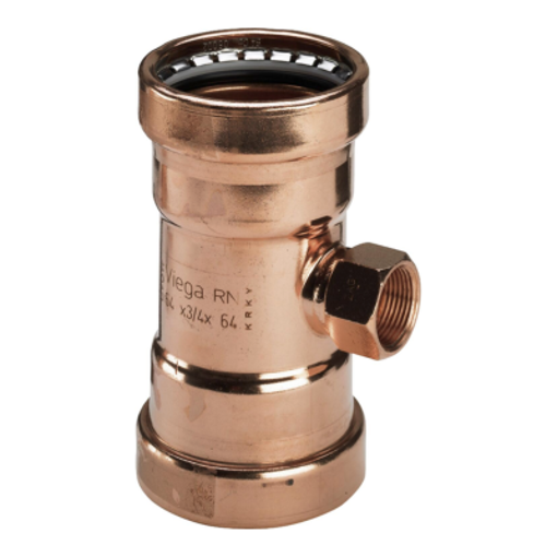 Picture of 108mmx3/4" Female BSP Profipress Tee 2417.2XL