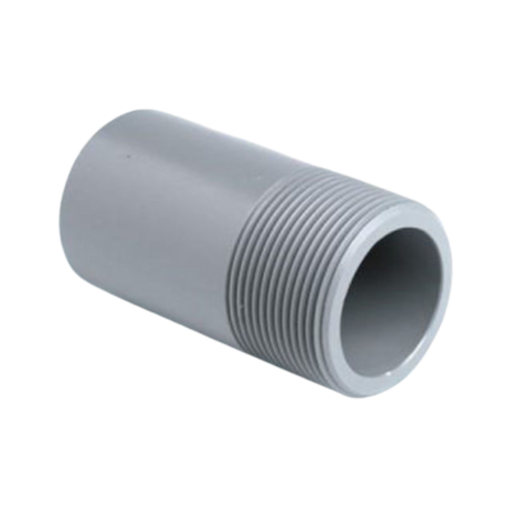 Picture of 1/2" PVC Plain/Threaded Nipple BNC