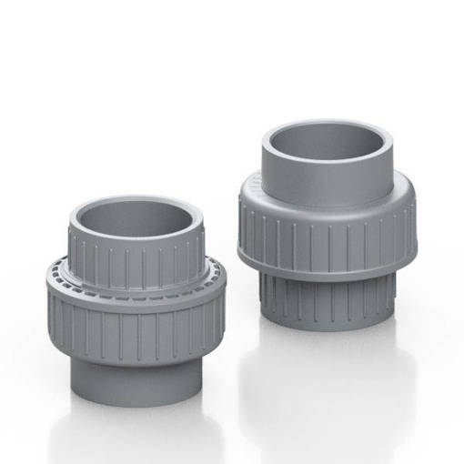 Picture of 1 1/4" PVC Union BOA