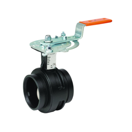 Picture of 139.7mm Vic 300 Victaulic EPDM Butterfly Valve Lever Op