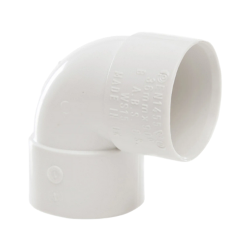 Picture of 40mm 90 dg S/Weld Waste Knuckle Bend