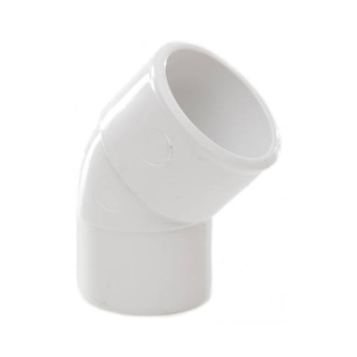 Picture of 32mm 45 dg S/Weld Waste Spigot Bend