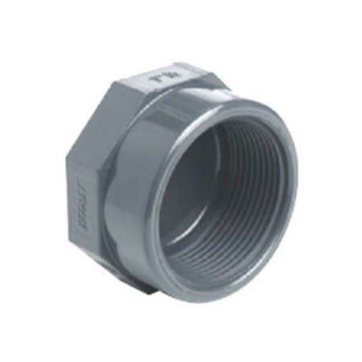 Picture of 1" PVC Threaded Cap CAF