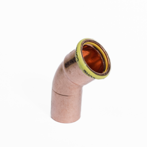 Picture of 28mm CORE Copper Press 45 Elbow M/F *GAS*